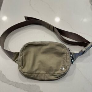lululemon athletica Khaki Belt Bag